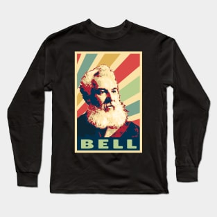 Alexander Graham Bell Vintage Colors Long Sleeve T-Shirt